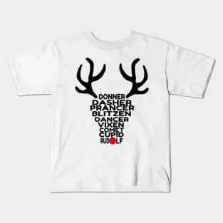 Santas Reindeer Kids T-Shirt